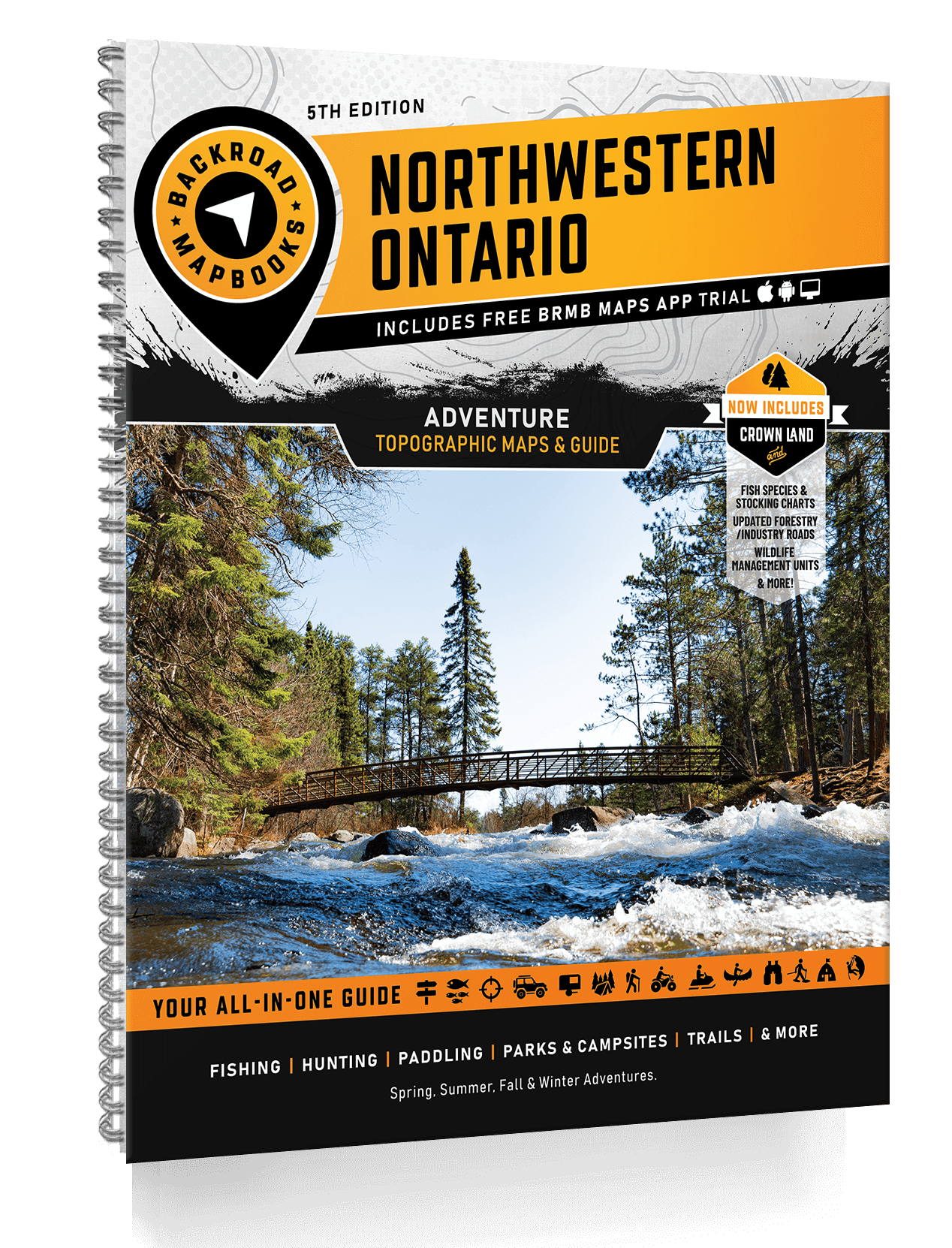 Northwestern Ontario Backroad Mapbook – Driftwood Vans