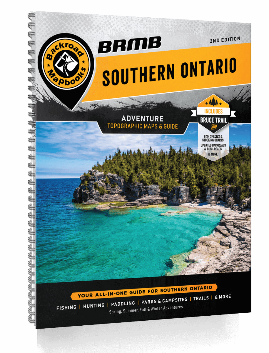 Southern Ontario Backroad Mapbook – Driftwood Vans