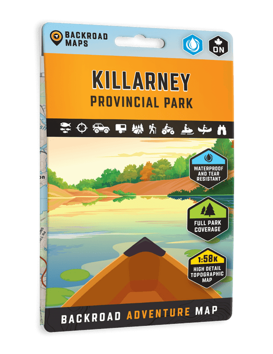 Killarney Provincial Park Ontario - Park Map