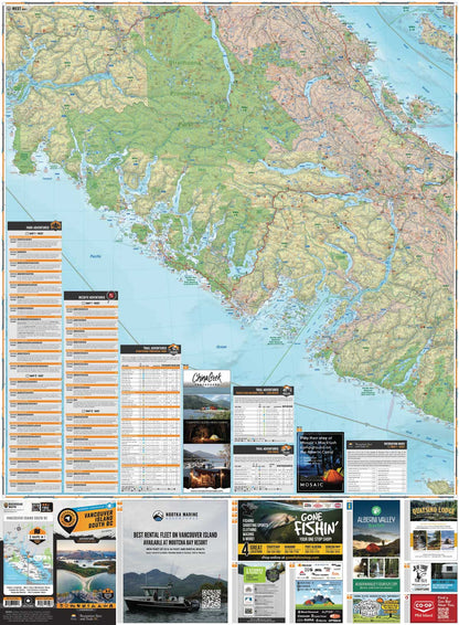 Vancouver Island South BC - Recreation Map
