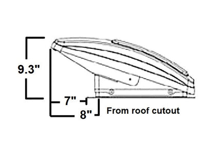 MaxxFan 4 Speed Vent Fan