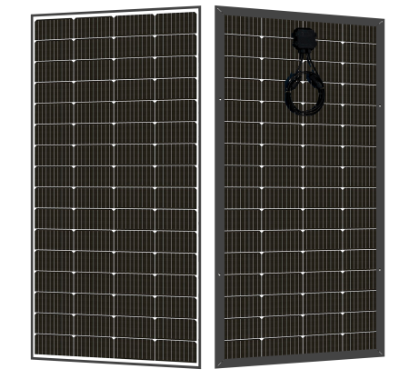 Lumera 200W Bifacial Black Solar Panels