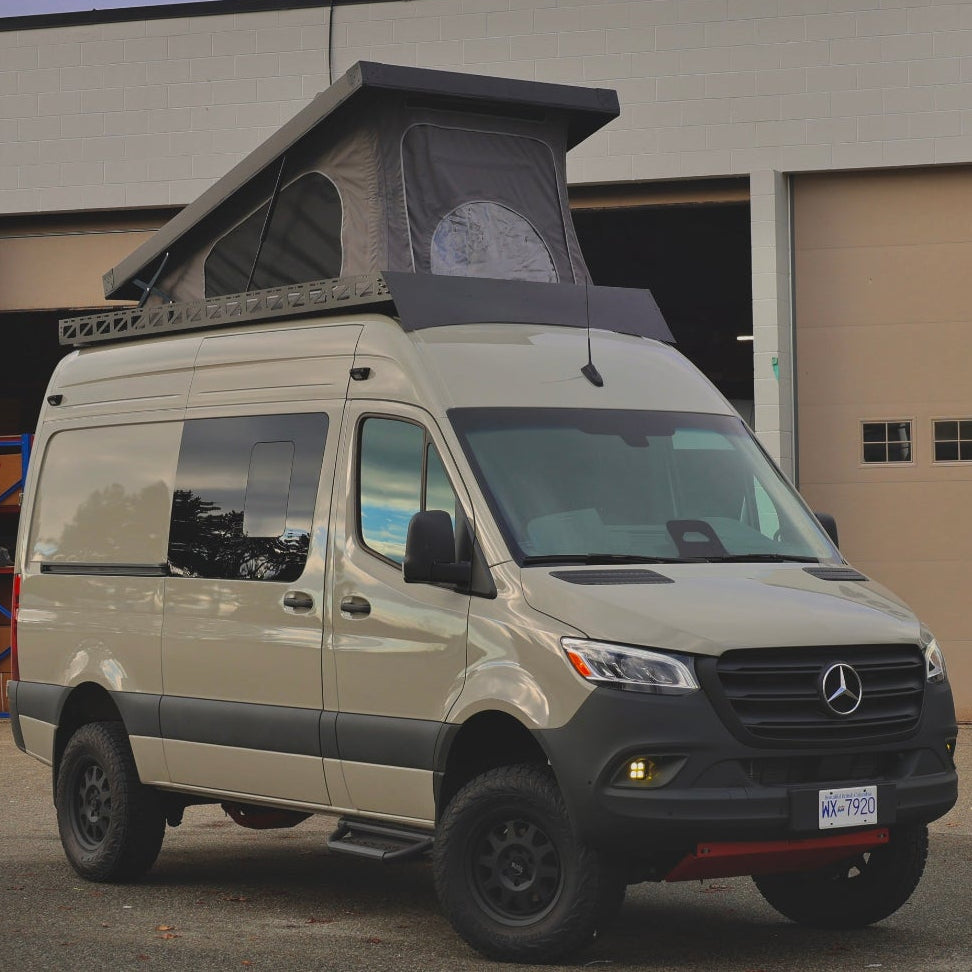 Sprinter Carbon Fiber Roof-Top Tent System – Driftwood Vans