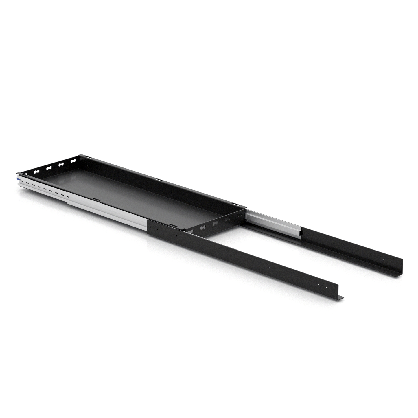 Aluminum Slide Out Storage Tray for Bikes, Boards and Gear