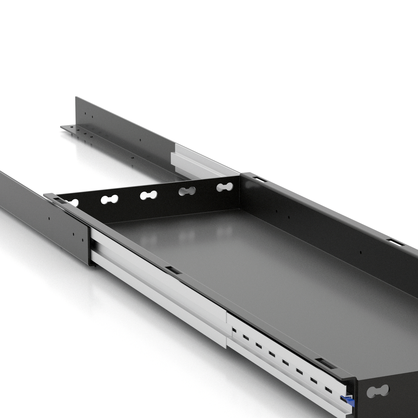Aluminum Slide Out Storage Tray for Bikes, Boards and Gear