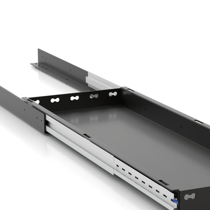 Aluminum Slide Out Storage Tray for Bikes, Boards and Gear