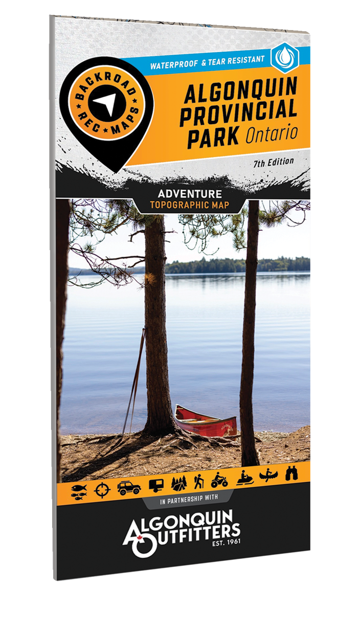 Algonquin Provincial Park Ontario - Recreation Map