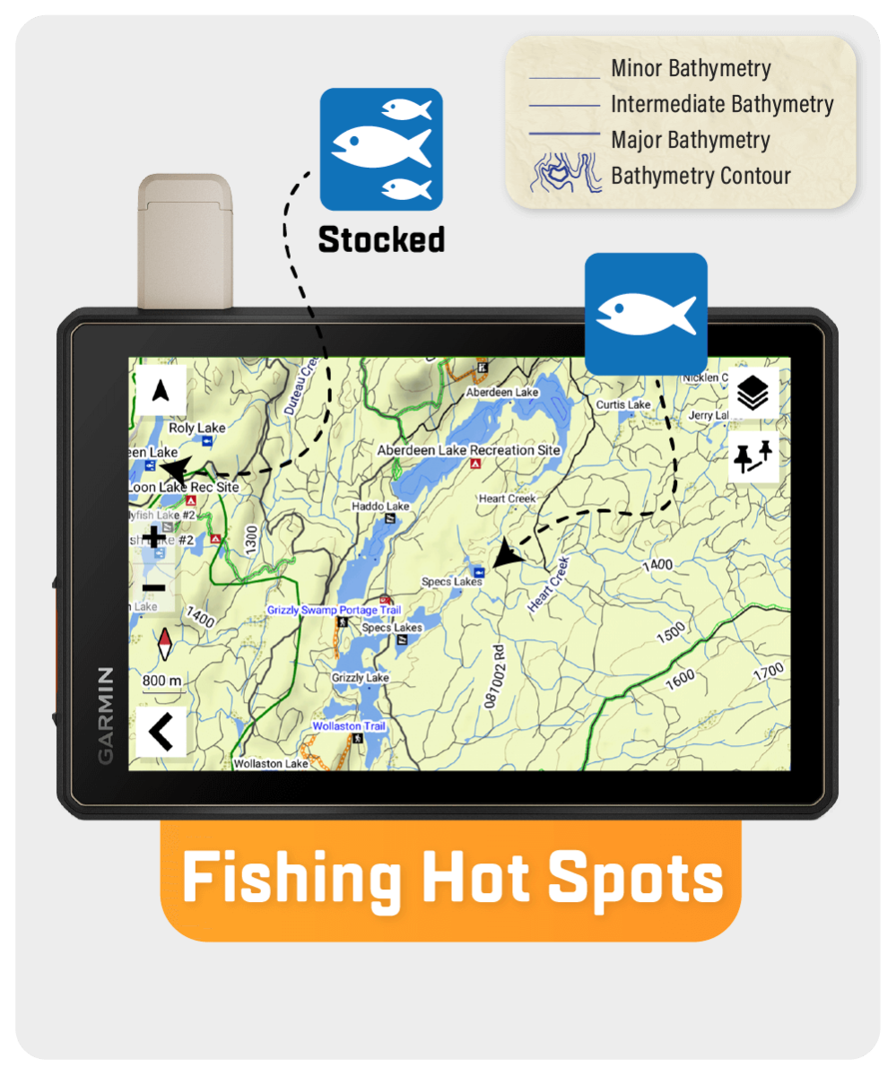 British Columbia & Alberta GPS Maps