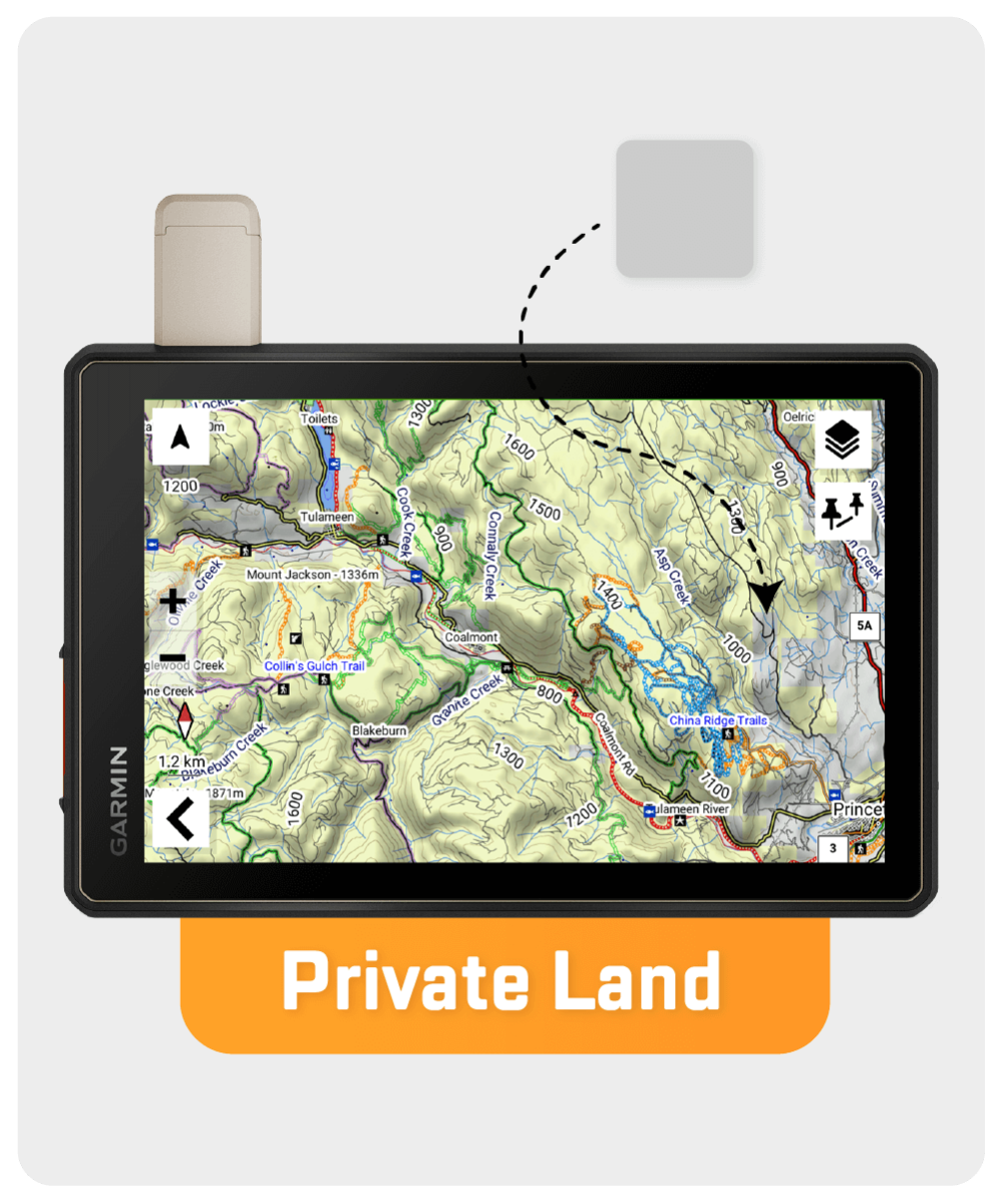 British Columbia & Alberta GPS Maps