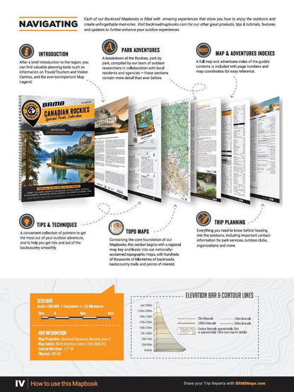 Canadian Rockies Backroad Mapbook