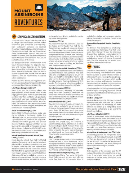 Canadian Rockies Backroad Mapbook