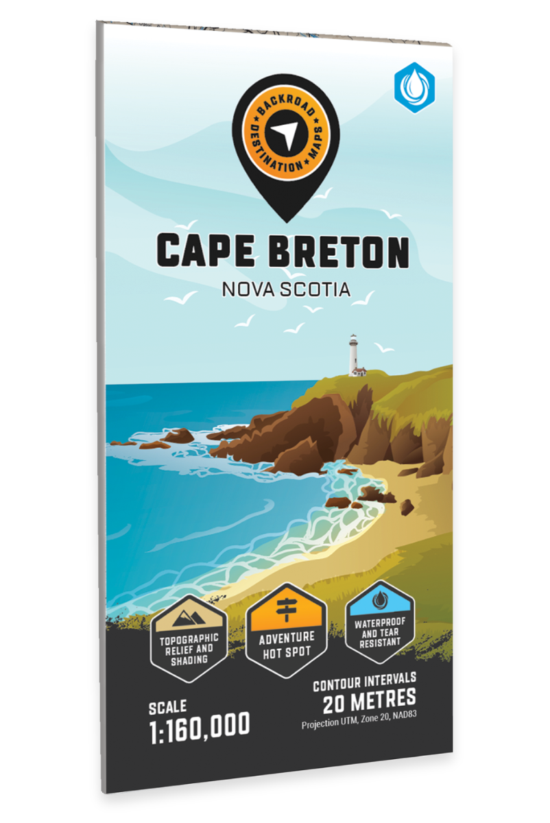 Cape Breton Island Nova Scotia - Destination Map