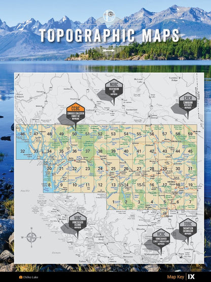 Cariboo Chilcotin Coast BC Backroad Mapbook