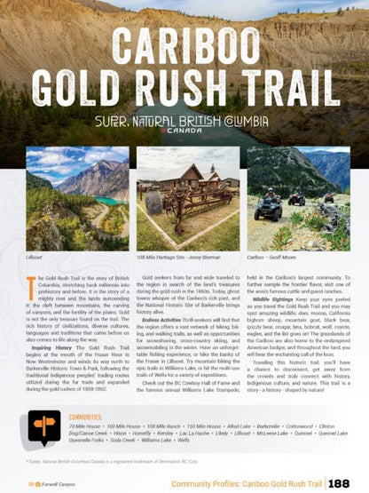 Cariboo Chilcotin Coast BC Backroad Mapbook