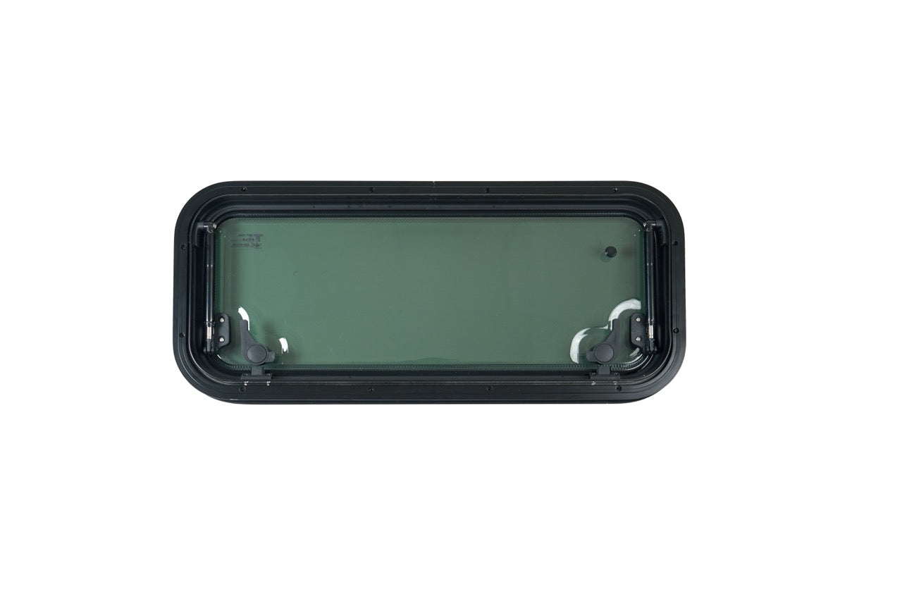 Glass & Acrylic Dual Pane Camper Windows 700x300mm (27.56"x11.81")