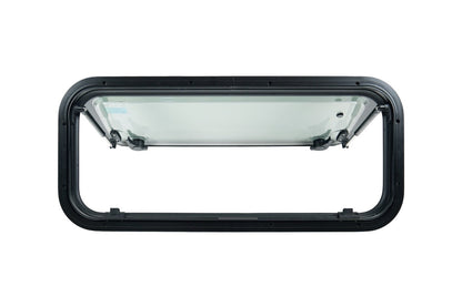 Glass & Acrylic Dual Pane Camper Windows 700x300mm (27.56"x11.81")