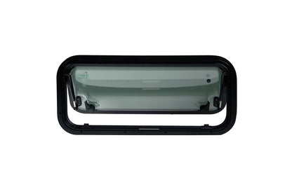 Glass & Acrylic Dual Pane Camper Windows 700x300mm (27.56"x11.81")