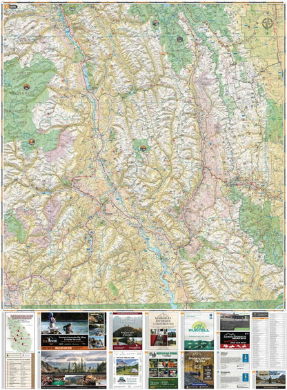East Kootenay BC - Recreation Map