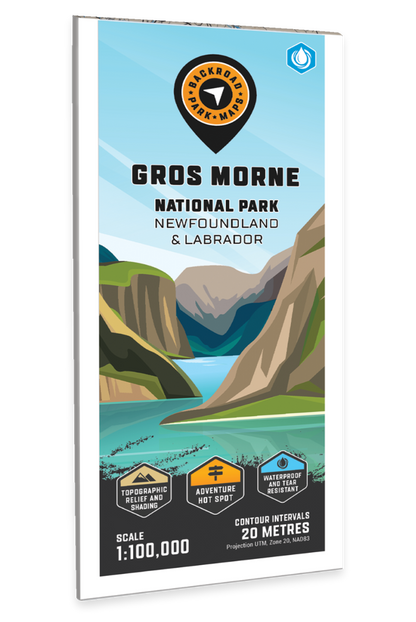 Gros Morne National Park Newfoundland - Park Map