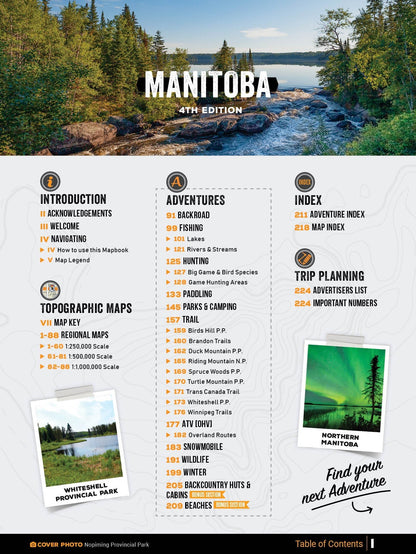 Manitoba Backroad Mapbook