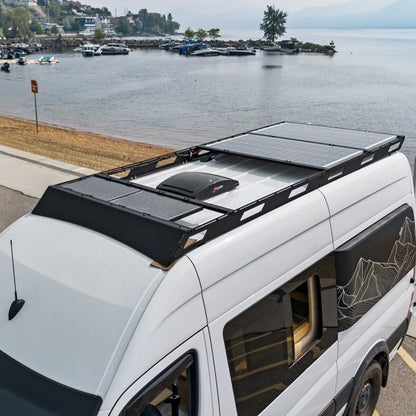 Mercedes Sprinter 170" + 170" EXT High-Roof Rack by Curious Campervans