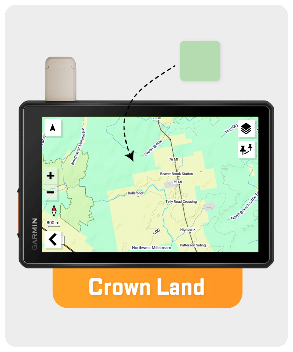 New Brunswick GPS Maps
