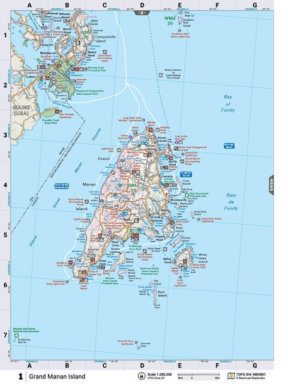 New Brunswick & PEI Backroad Mapbook