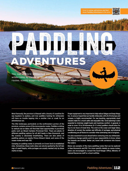 New Brunswick & PEI Backroad Mapbook