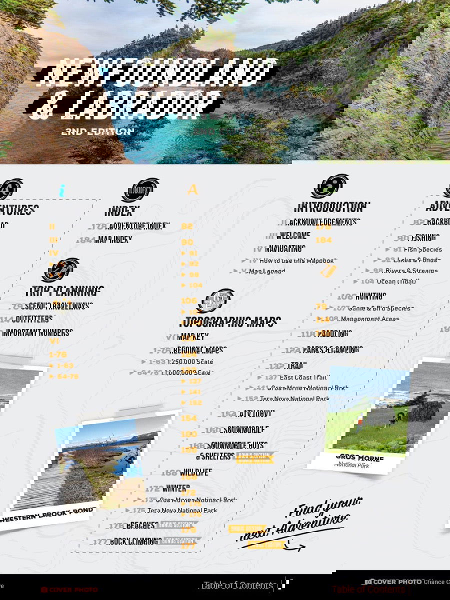 Newfoundland & Labrador Backroad Mapbook