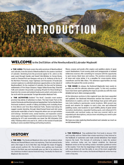 Newfoundland & Labrador Backroad Mapbook