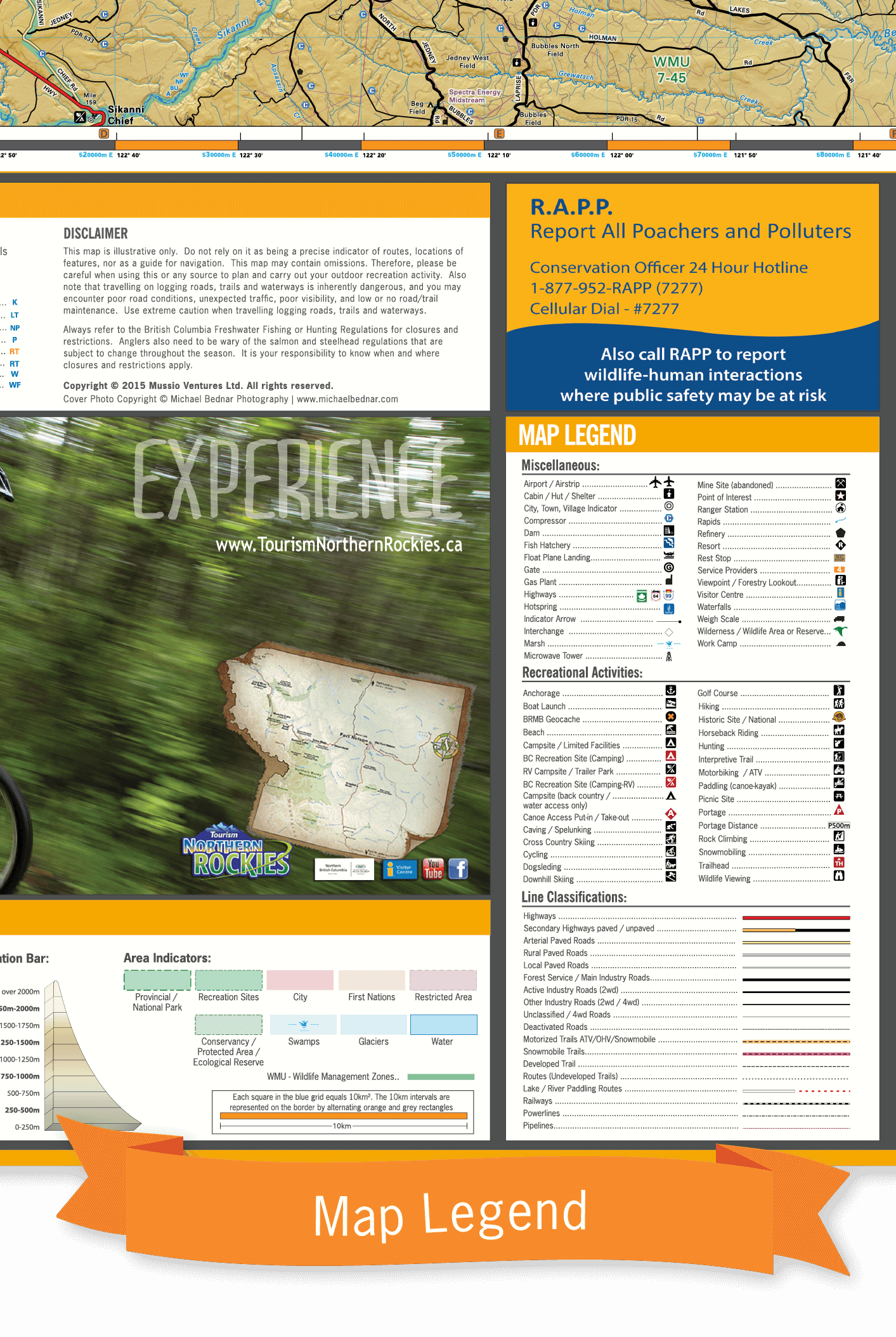 Northeastern BC - Recreation Map