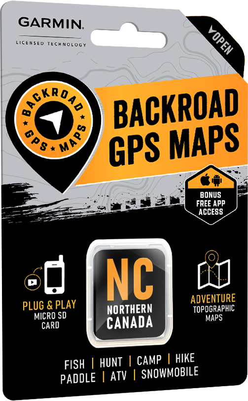 Northern Canada GPS Maps