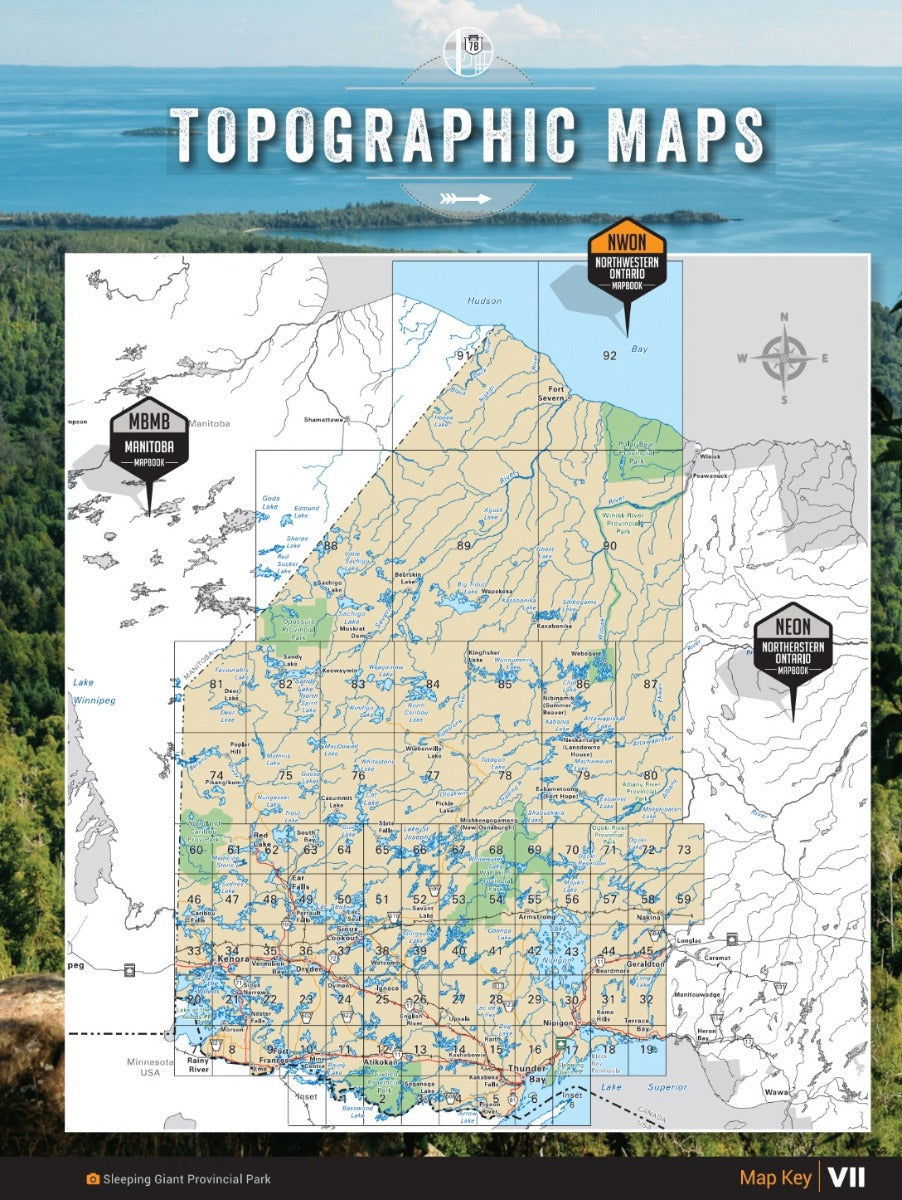 Northwestern Ontario Backroad Mapbook