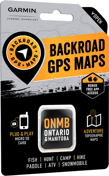 Ontario & Manitoba GPS Maps