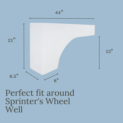Sprinter Pistol Wheel Well Water Tank (16 Gallon)