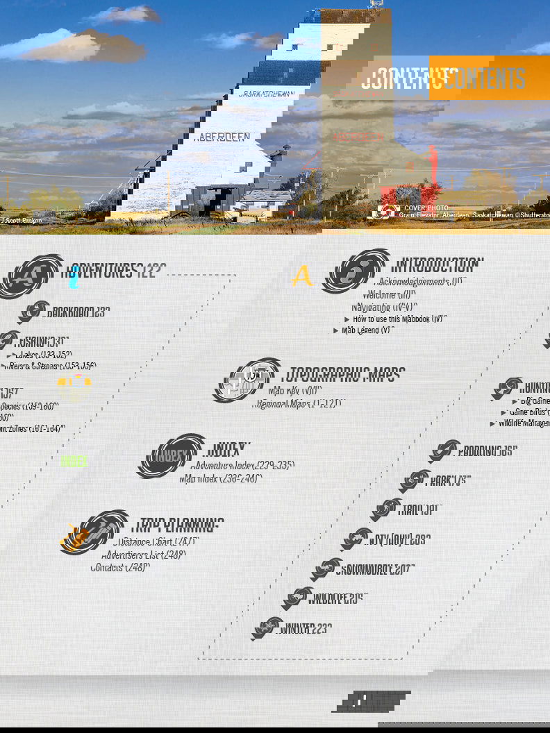 Saskatchewan Backroad Mapbook