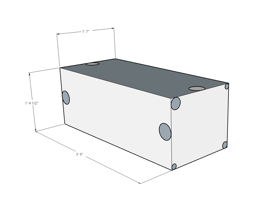 Sprinter Dually Wheel Well Water Tank (32 Gallon)
