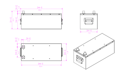 SOK 100Ah | 24V - LiFePO4 Lithium Battery