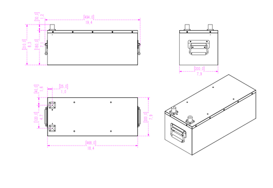 SOK 100Ah | 24V - LiFePO4 Lithium Battery