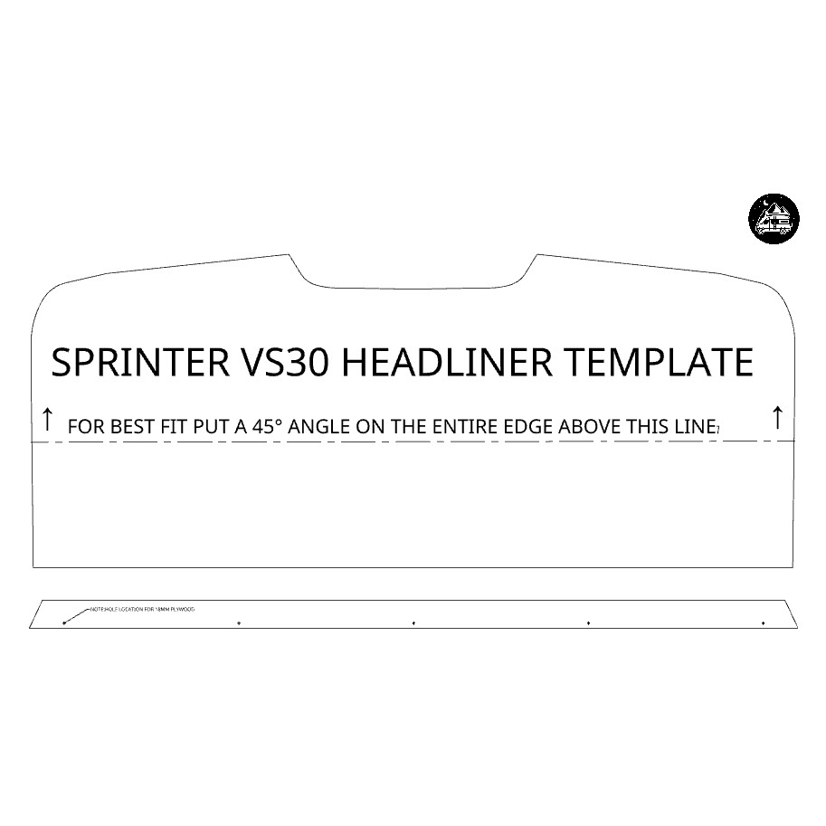 Headliner Shelf Kit - Mercedes Sprinter