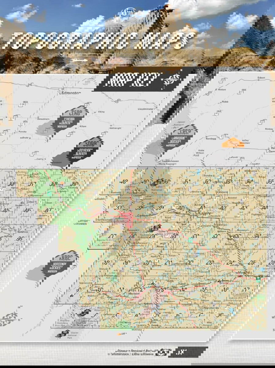 Southern Alberta Backroad Mapbook