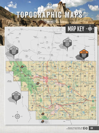 Southern Alberta Backroad Mapbook