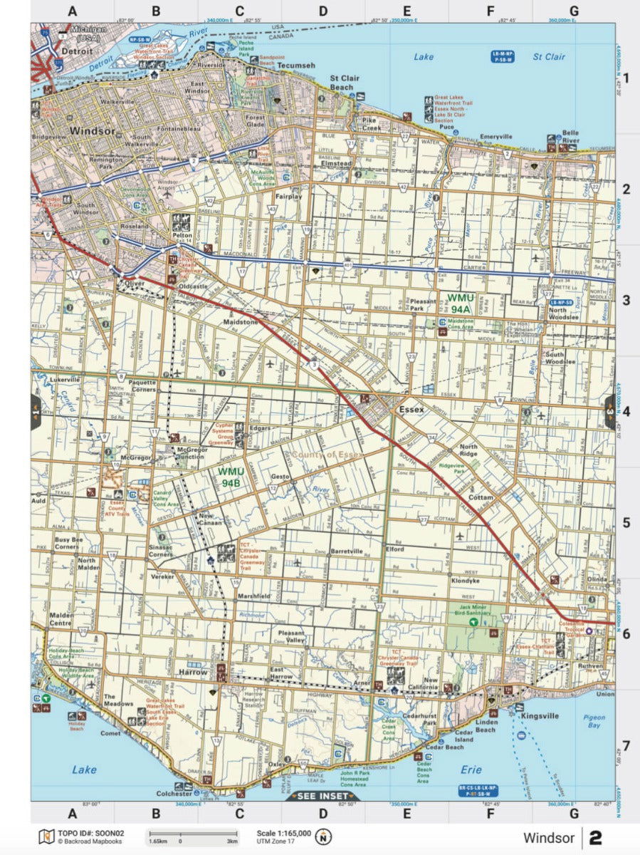 Southern Ontario Backroad Mapbook