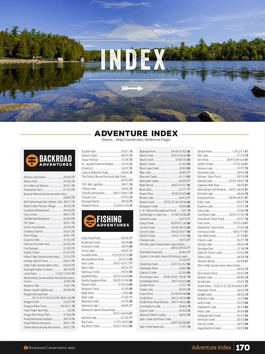 Southern Ontario Backroad Mapbook