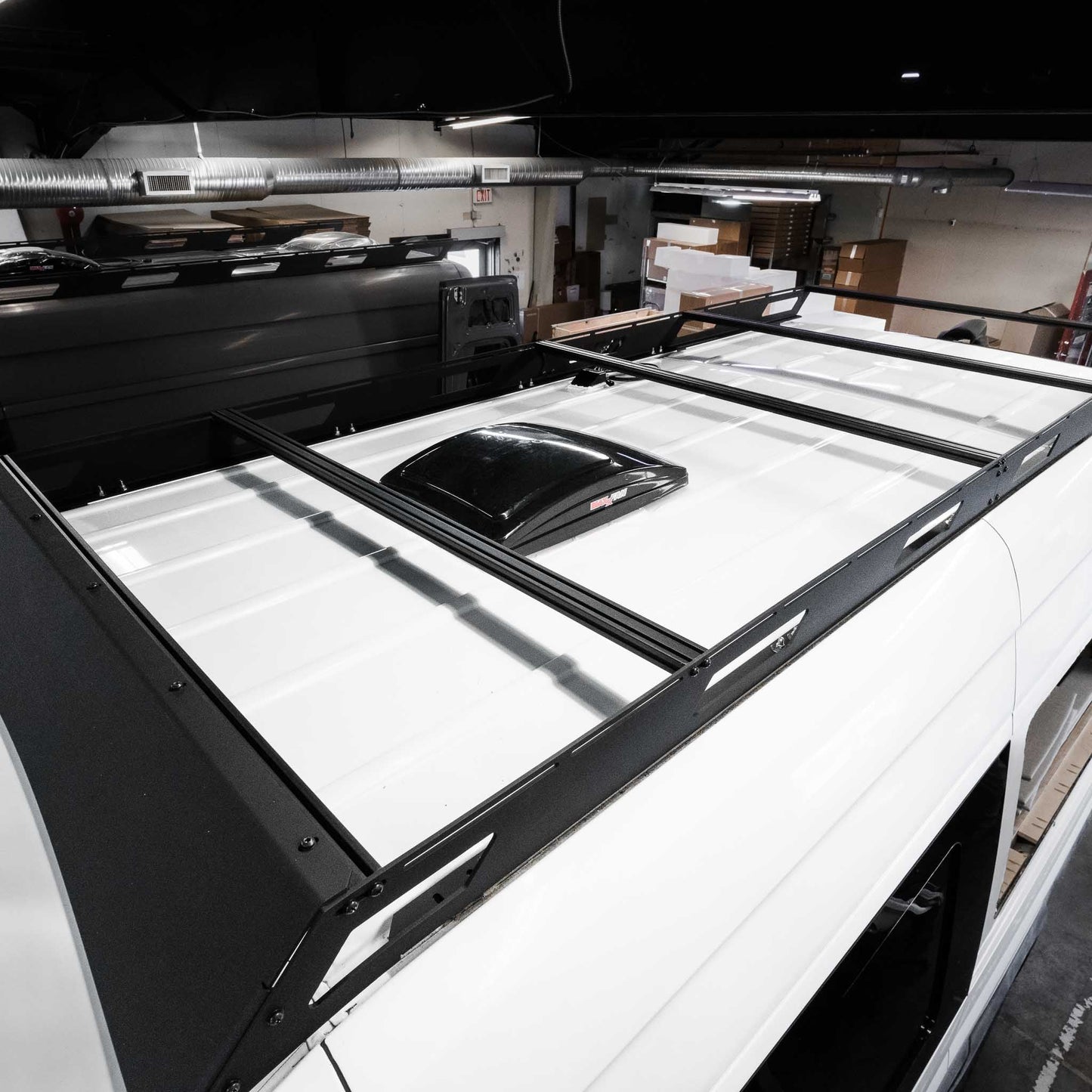 Mercedes Sprinter 170" + 170" EXT High-Roof Rack by Curious Campervans