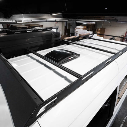 Mercedes Sprinter 170" + 170" EXT High-Roof Rack by Curious Campervans