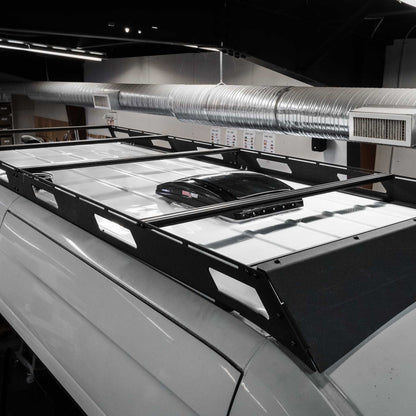 Mercedes Sprinter 170" + 170" EXT High-Roof Rack by Curious Campervans