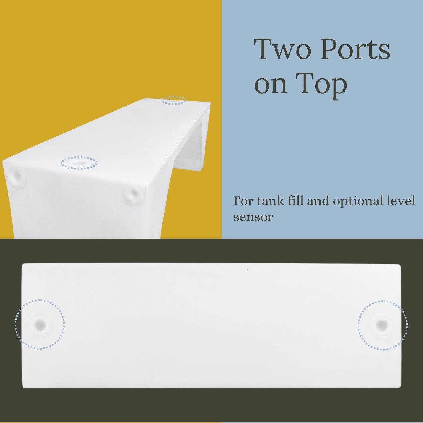 Sprinter Wheel Well Water Tank (29 Gallon)