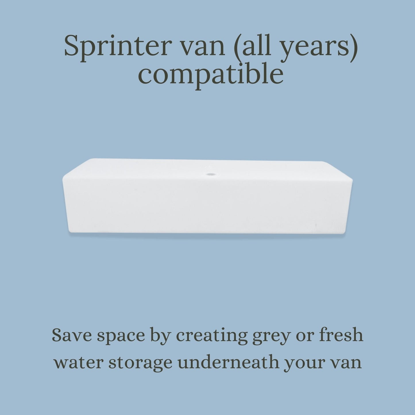 Sprinter Undermount Water Tank (10 Gallon)