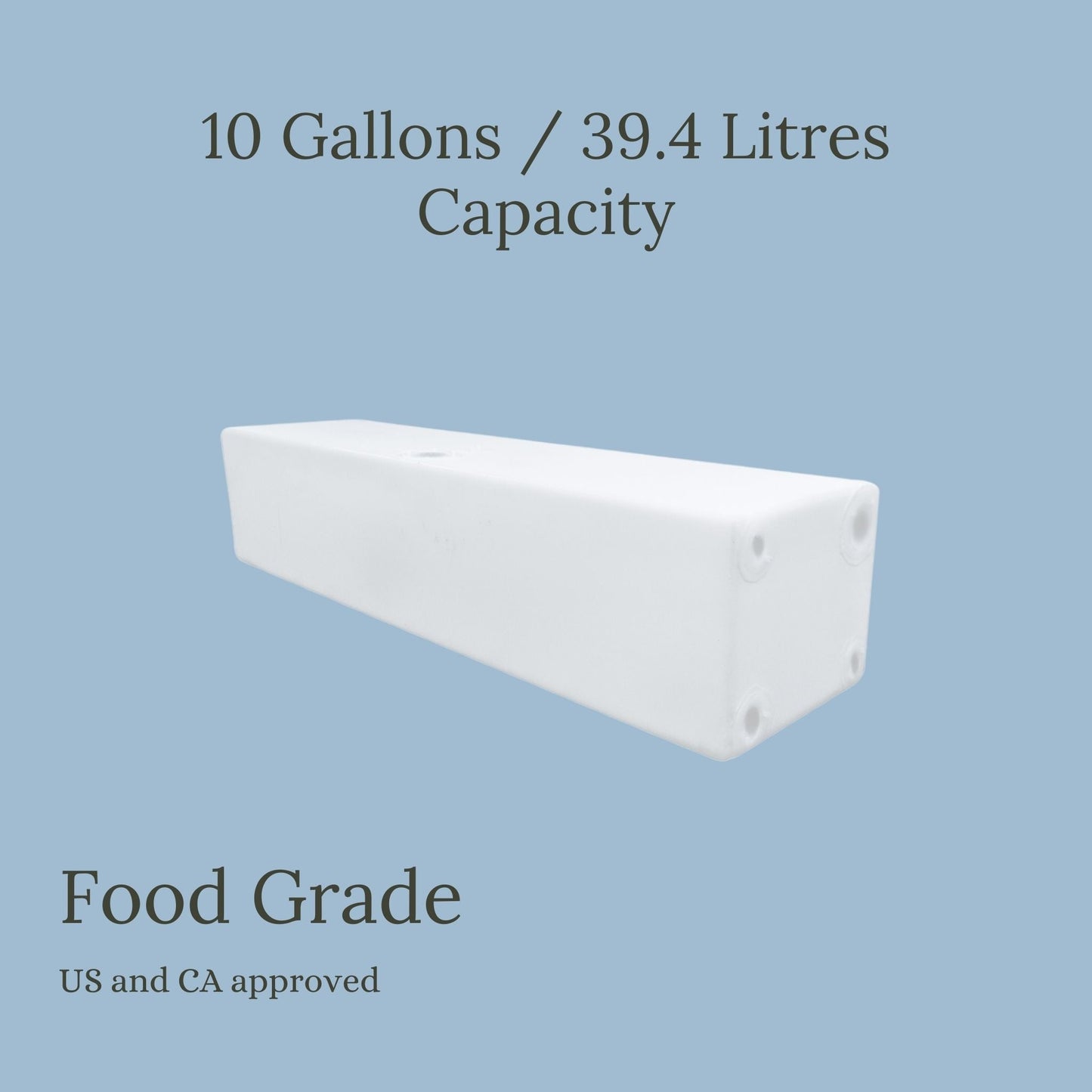 Sprinter Undermount Water Tank (10 Gallon)